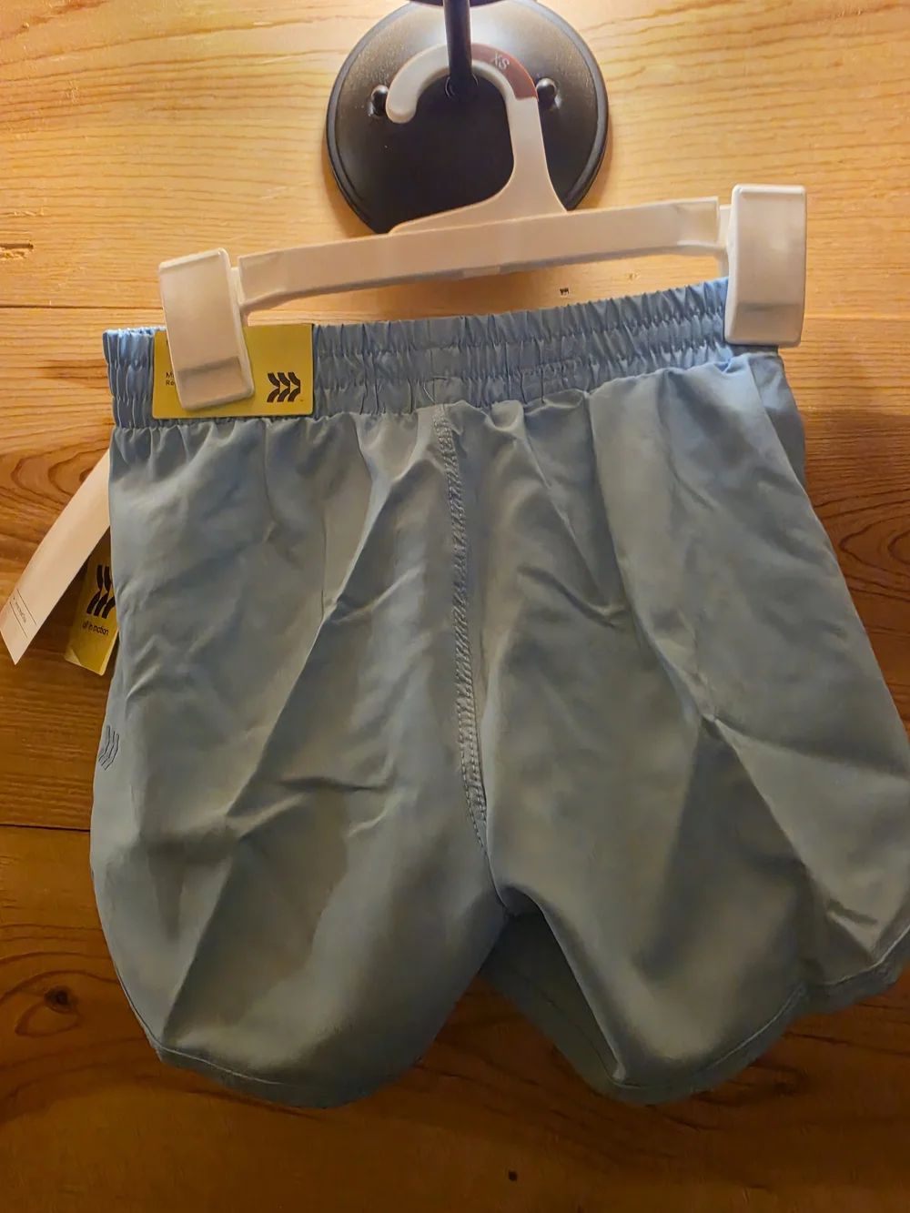 all in motion Light Blue Women's Athletic Running Shorts